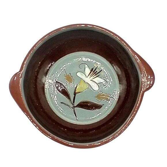 Vintage Stangl Pottery Golden Harvest Two-Handle Soup Dessert Bowl Trinket Dish - Picture 1 of 10